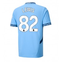 Manchester City Rico Lewis #82 Replika Hemmatröja 2024-25 Kortärmad